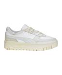 Puma Cali Dream Textured Neutral Sneakers in White