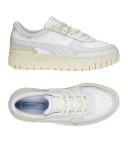 Puma Cali Dream Textured Neutral Sneakers in White