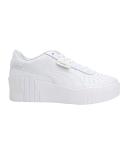 Puma, Cali Wedge Women's Sneakers, Female, White, 9.5, Footwear