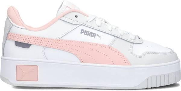 Puma Carina Street Womens Trainers, Size 5.5, White