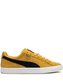 Puma Clyde OG Yellow / Black Shoes - Size 9.5 - Yellow sizzle-puma Black