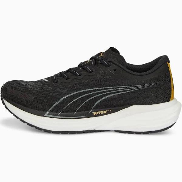 Puma Deviate Nitro 2 Running Shoes, Size 6, Black