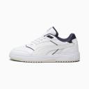 Puma Doublecourt Shoes White Navy Blue - 36