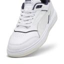 Puma Doublecourt Shoes White Navy Blue - 36