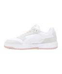 Puma Doublecourt Shoes White Navy Blue - 42.5
