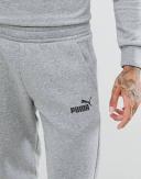 Puma Ess Logo Pants Grey Marle XXL