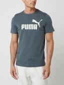 Puma Ess Logo Tee Charcoal S