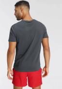 Puma Ess Logo Tee Charcoal S