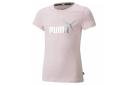 Puma Ess Logo Tee Girls Medium