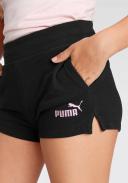 Puma Ess+ Shorts Black 11-12 Years Girl