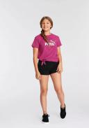 Puma Ess+ Shorts Black 13-14 Years Girl