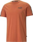 Puma Ess+ Tape Short Sleeve T-Shirt Orange XL Man