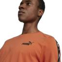 Puma Ess+ Tape Short Sleeve T-Shirt Orange XL Man