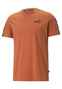 Puma Ess+ Tape Short Sleeve T-Shirt Orange XL Man