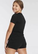 Puma Essential Logo Tee in Black XL