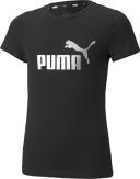 Puma Essential Logo Tee in Black XL