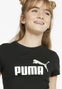 Puma Essential Logo Tee in Black XL
