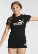 Puma Essential Logo Tee in Black XL