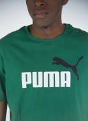 Puma Essentials+ 2 Colour Logo Tee. Mens. Vine L