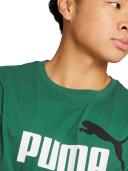 Puma Essentials+ 2 Colour Logo Tee. Mens. Vine L