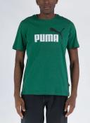 Puma Essentials+ 2 Colour Logo Tee. Mens. Vine L