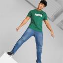 Puma Essentials+ 2 Colour Logo Tee. Mens. Vine L