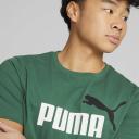 Puma Essentials+ 2 Colour Logo Tee. Mens. Vine L