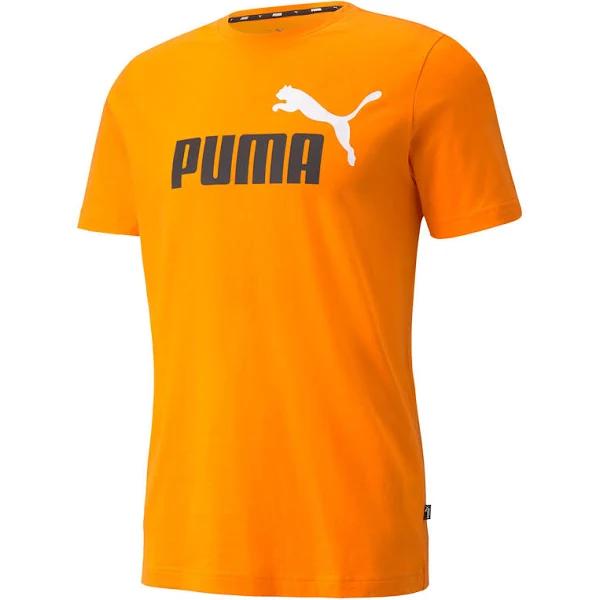 Puma Essentials+ 2 Colour Logo Tee Mens XL