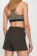Puma Essentials 4 Inch Sweat Shorts TR - Womens - Dark Grey Heather
