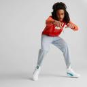 Puma Essentials Big Logo Slim Hoodie Red White - S