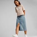 Puma Essentials Cropped Logo Tee Lotus, M / Pink
