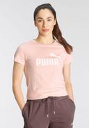 Puma Essentials Logo T-Shirt Beige L Woman