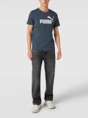 Puma Essentials Logo T-Shirt Grey M Man