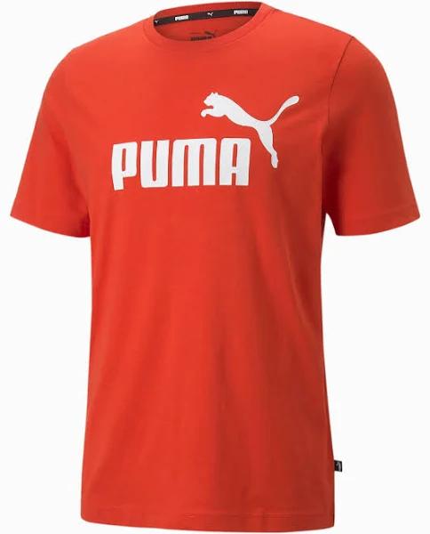 Puma Essentials Logo T-Shirt Orange S Man 58666733-S