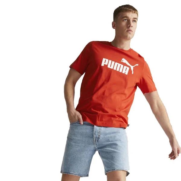 Puma Essentials Logo T-Shirt Orange XL Man