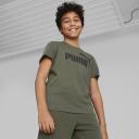 Puma Essentials Logo T Shirt, Size 11 - 12 Years, Green