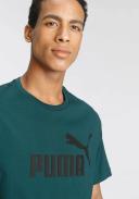 Puma Essentials Logo Tee. Mens. Varsity Green S