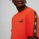Puma Essentials Tape Tee in Red L