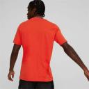 Puma Essentials Tape Tee in Red L