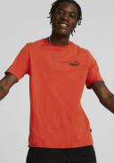 Puma Essentials Tape Tee in Red L