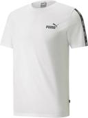 Puma Essentials Tape Tee in White XXXL