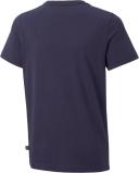 Puma Essentials+ Two-Tone Logo Kids T-Shirt Peacoat 7-8 Years