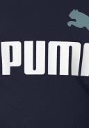 Puma Essentials+ Two-Tone Logo Kids T-Shirt Peacoat 7-8 Years