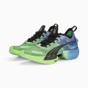 Puma Fast-R Nitro Elite Elektrocharged Running Shoes Green Blue Black Women - 38