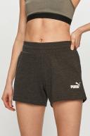 Puma Fleece Shorts Ladies Dark Grey S