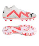 Puma Future Match.3 Adults Firm Ground Football Boots, Size 9, White