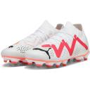 Puma Future Match.3 Adults Firm Ground Football Boots, Size 9, White