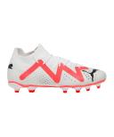 Puma Future Match.3 Adults Firm Ground Football Boots, Size 9, White