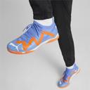Puma Future Match It Indoor Soccer Shoes Blue/White/Orange - Size 13