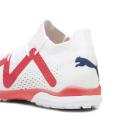 Puma Future Match TT Turf Soccer Cleat White/Black/Fire Orchid - Size 12.5